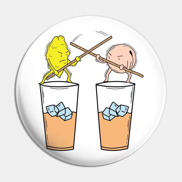 Iced tea peach and lemon fight with sticks Pin by dieEinsteiger