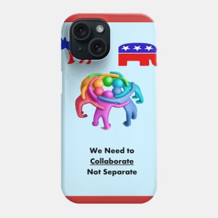 Collaborate Dem and Rep Phone Case