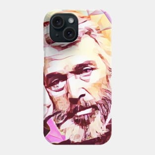 Thomas Carlyle Pink Portrait | Thomas Carlyle Artwork 13 Phone Case