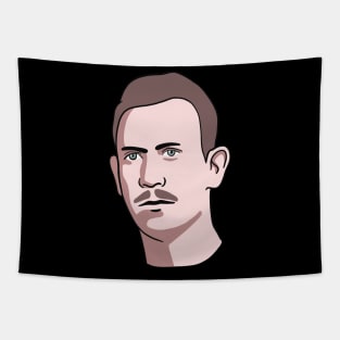 John Steinbeck Portrait Tapestry