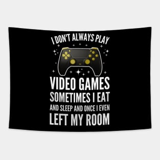 Funny Gamer men women Video Gamer Gaming Game Controller Tapestry