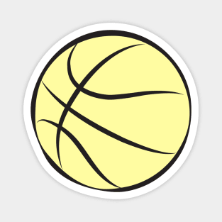 Basketball Ball Illustration Magnet