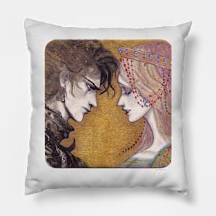 Vase: Lancelot and Guinevere Pillow