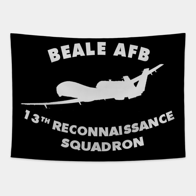 13th Reconnaissance Squadron Beale AFB USAF Tapestry by DesignedForFlight