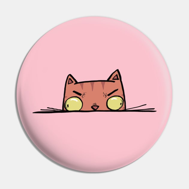 Cat peaked Pin by neilkohney