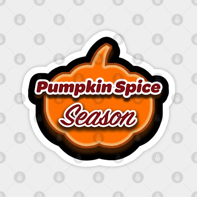 Pumpkin Spice Graphic Magnet by LupiJr