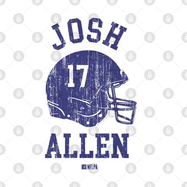 Josh Allen Buffalo Helmet Font by TodosRigatSot