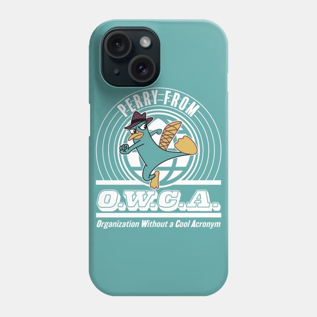 Perry from OWCA (Color - Reverse) Phone Case by jepegdesign