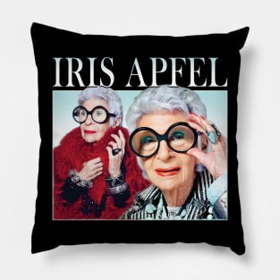 Iris Apfel Fashion Model Pillow