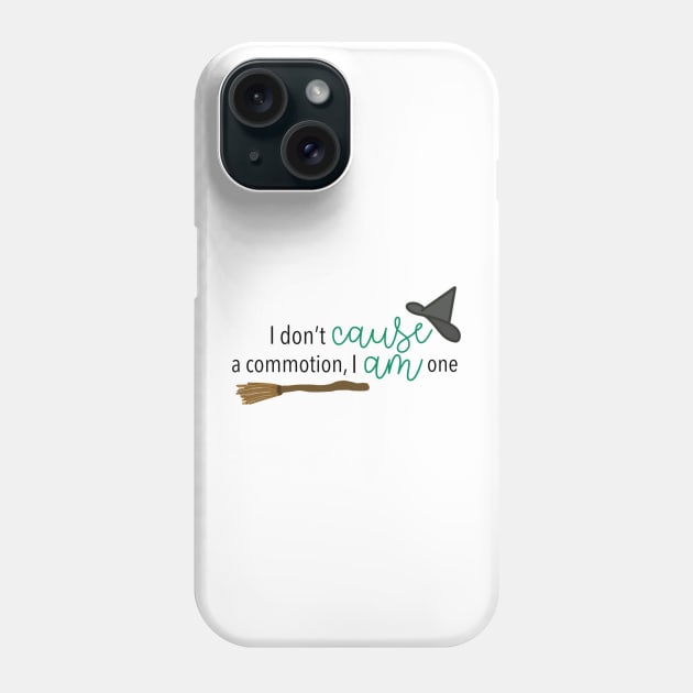 Commotion Phone Case by lyndsiemark