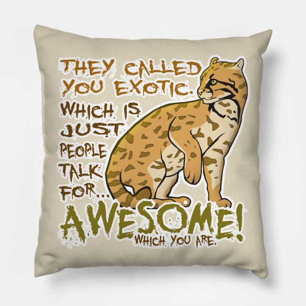 Babou is Awesome! Pillow by EJTees