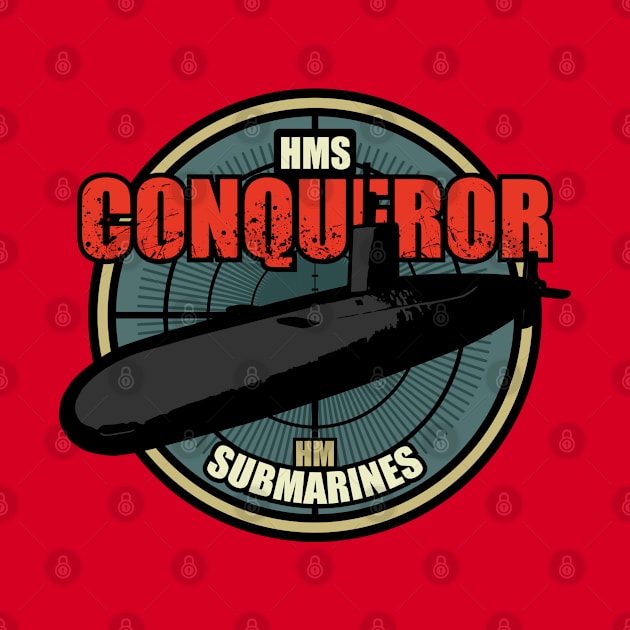 HMS Conqueror by TCP