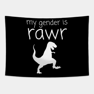 my gender is RAWR! Tapestry