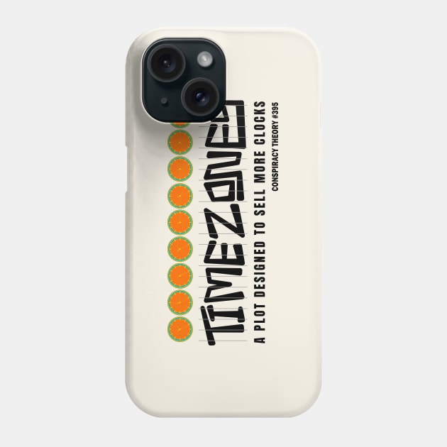 Timezones Phone Case by bluehair