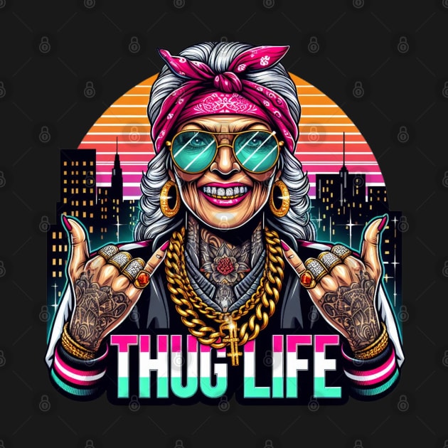 Rock Punk Tattoo  Hip Hop, THUG LIFE by Teebevies