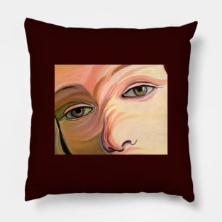 The look of venus Scarf Pillow