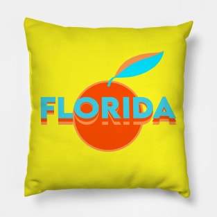 Florida Orange Pillow