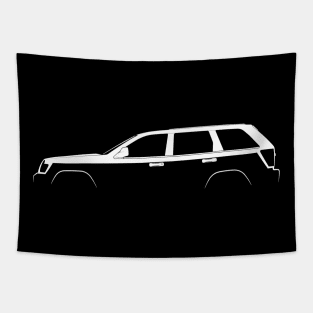 Jeep Grand Cherokee SRT8 (WK) Silhouette Tapestry