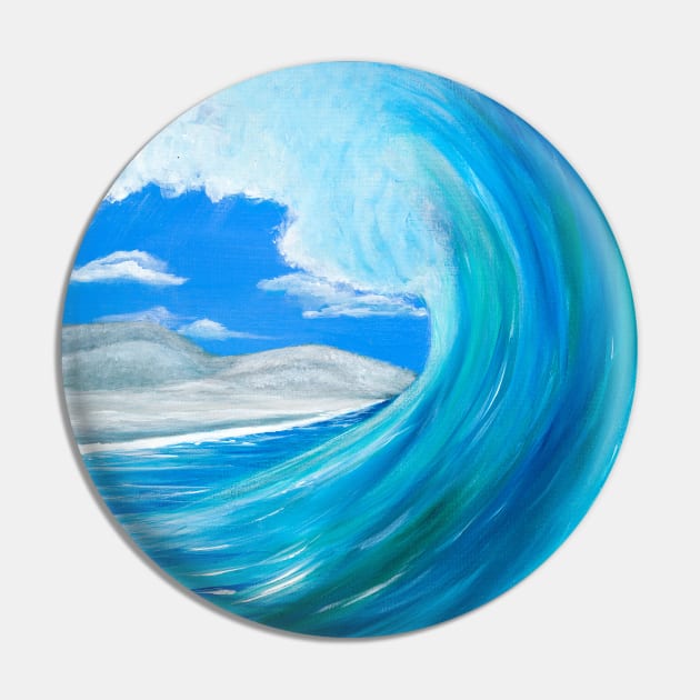 Ride The Wave Pin by KerrySandhu