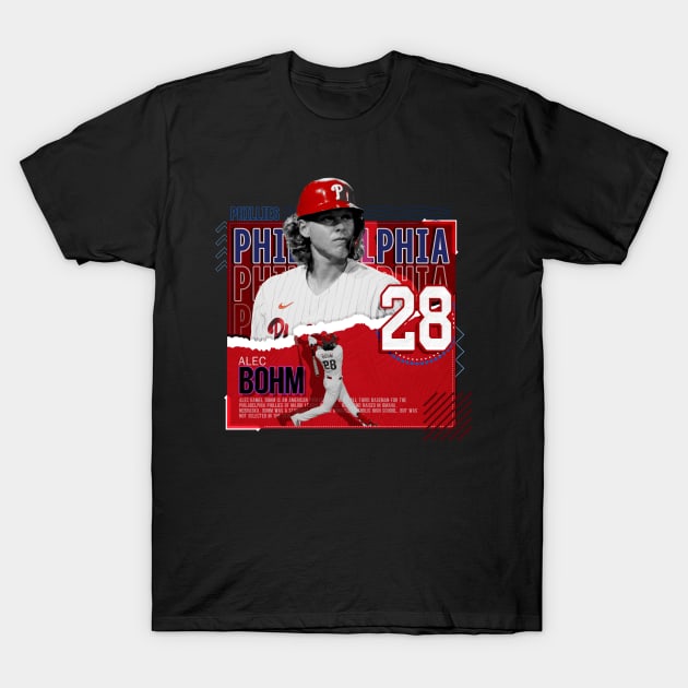 MLB Philadelphia Phillies Boys' Alec Bohm T-Shirt - L