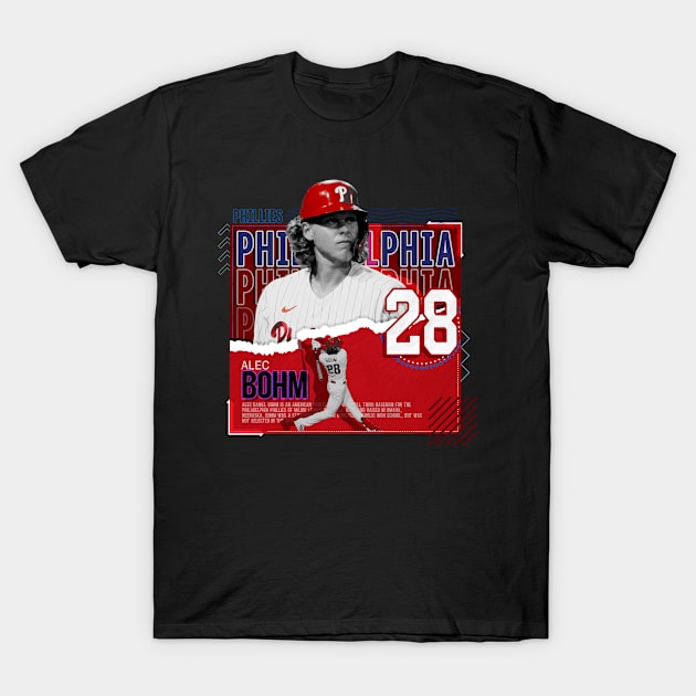 MLB Philadelphia Phillies Boys' Alec Bohm T-Shirt - L