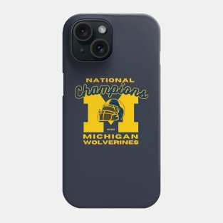 Michigan Wolverines National Champions 2023 Phone Case