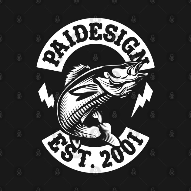 Electric Walleye Biker Design! by Paidesign