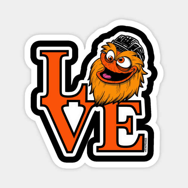 Gritty Love Magnet by Stacy Kakes