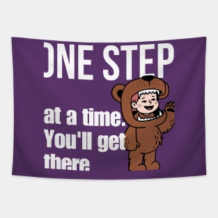 One step at a time Tapestry