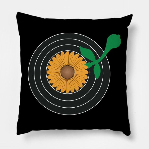 Freedom Disc Pillow by Galam_our Design