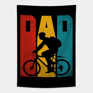 Cycling Dad | Bike Rider & Cyclist Father's Day Funny Tapestry