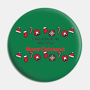 Merry Christmas Shirt Pin