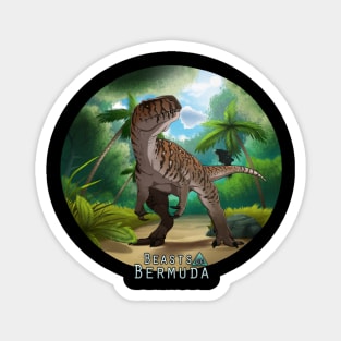 Beasts of Bermuda - Megalosaurus by Kelskora Magnet