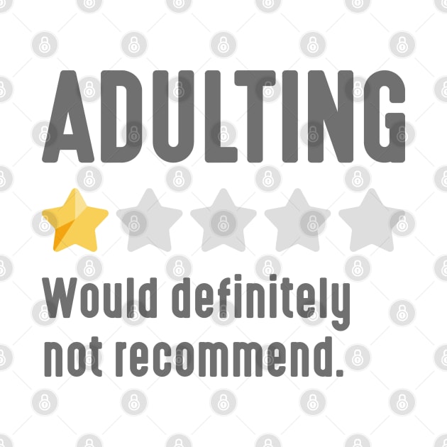 Adulting by LuckyFoxDesigns