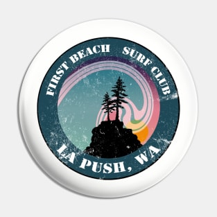 First Beach Surf Club Pin