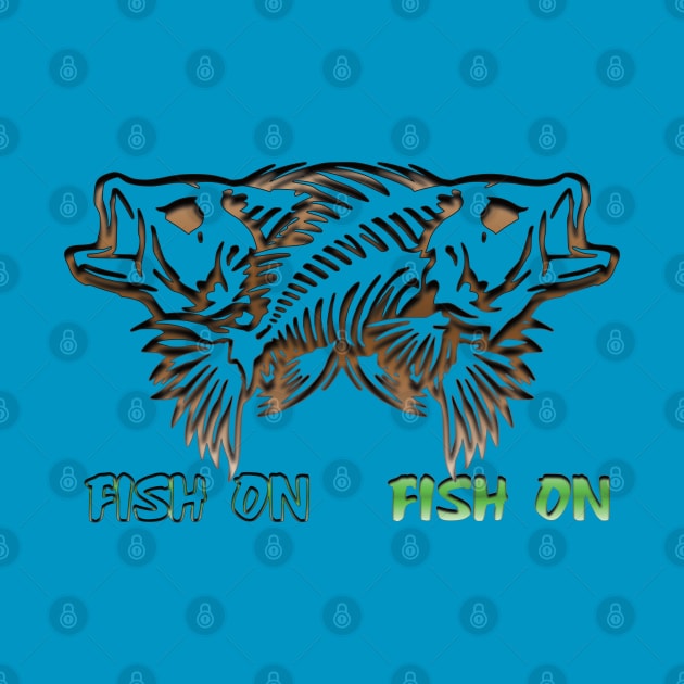 Fish on Bones by Fisherbum