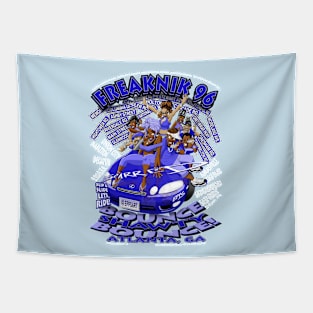 Freaknik 1996 Bounce Shawty Bounce! Blue Colorway Tapestry