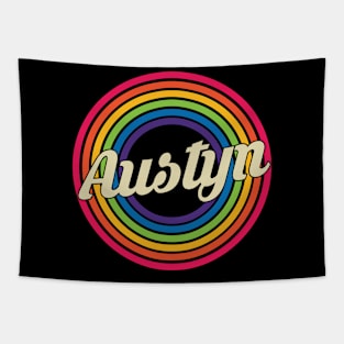 Austyn - Retro Rainbow Style Tapestry