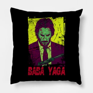 Classic Retro Johnwick Mens Funny Pillow