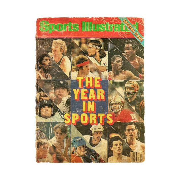 COVER SPORT - SPORT ILLUSTRATED - THE YEAR IN SPORT by FALORI