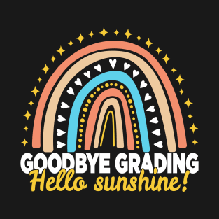 Last Day of School Teacher Student Hello Summer T-Shirt