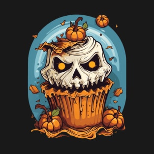 Enchanting Eats Delight in a Halloween Dessert Journey T-Shirt