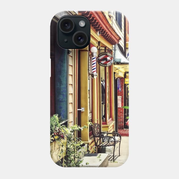 Annapolis MD - Barbershop and Reiki Studio Phone Case by SusanSavad