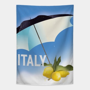 Italy vintage style travel poster Tapestry