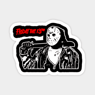 Jason Friday the 13th Magnet