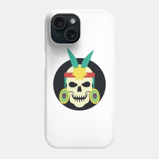 inca skull Phone Case