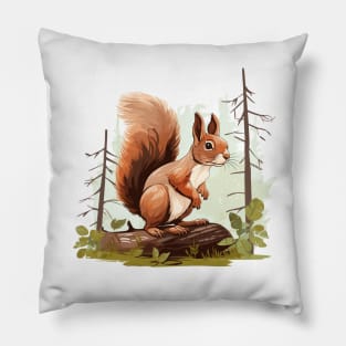 Squirrel Whisperer Pillow