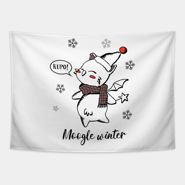 Moogle Winter Tapestry by geekmethat