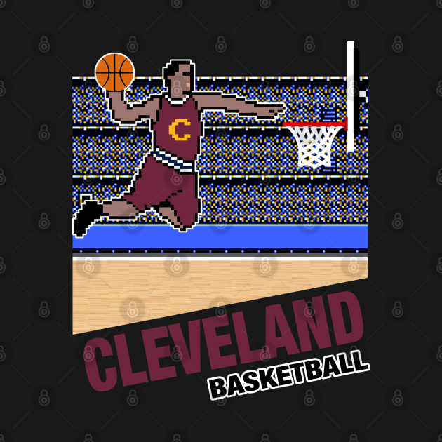 Disover Cleveland Basketball - Cleveland Cavaliers - T-Shirt