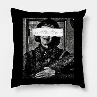 The Stars Turn and a Time Presents Itself Pillow